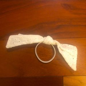 J. Crew Bow Eyelet Hair Tie